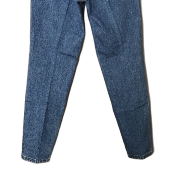 Vintage Sap Man denim jeans with leather details around pockets area size 10 - Picture 13 of 15